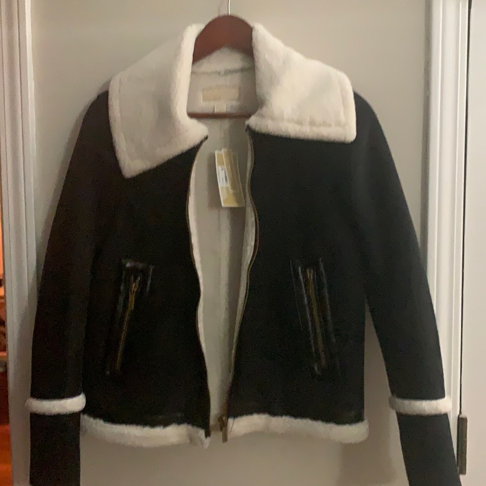 Michael Kors Shearling Aviator Size Small